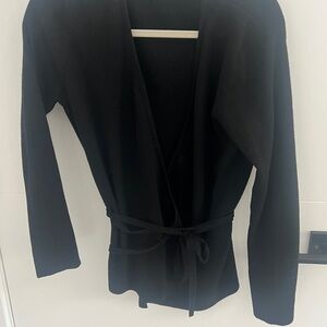 Elegant Black Women's Cullen Cashmere Cardigan -